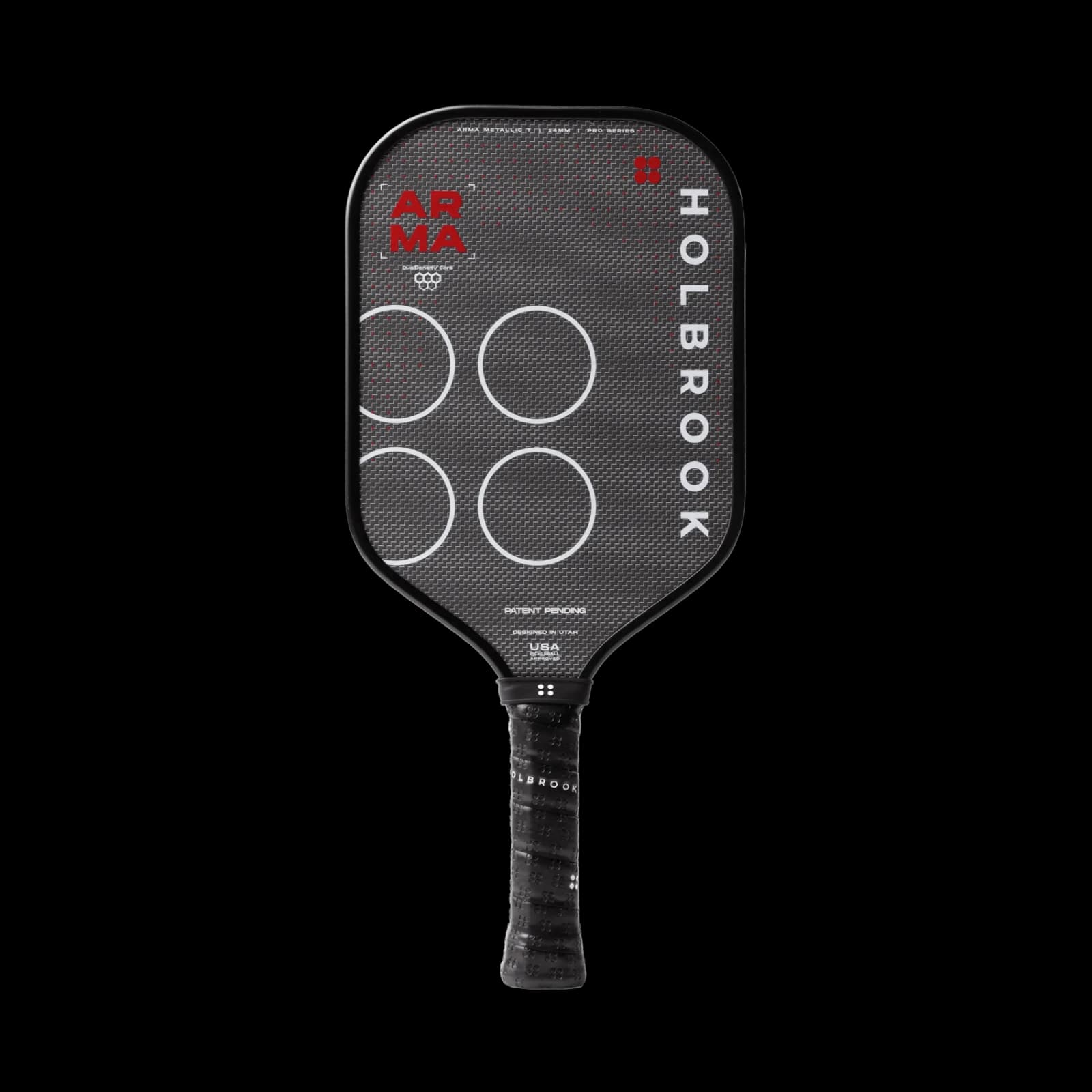 Holbrook Arma T Metallic 14mm pickleball paddle