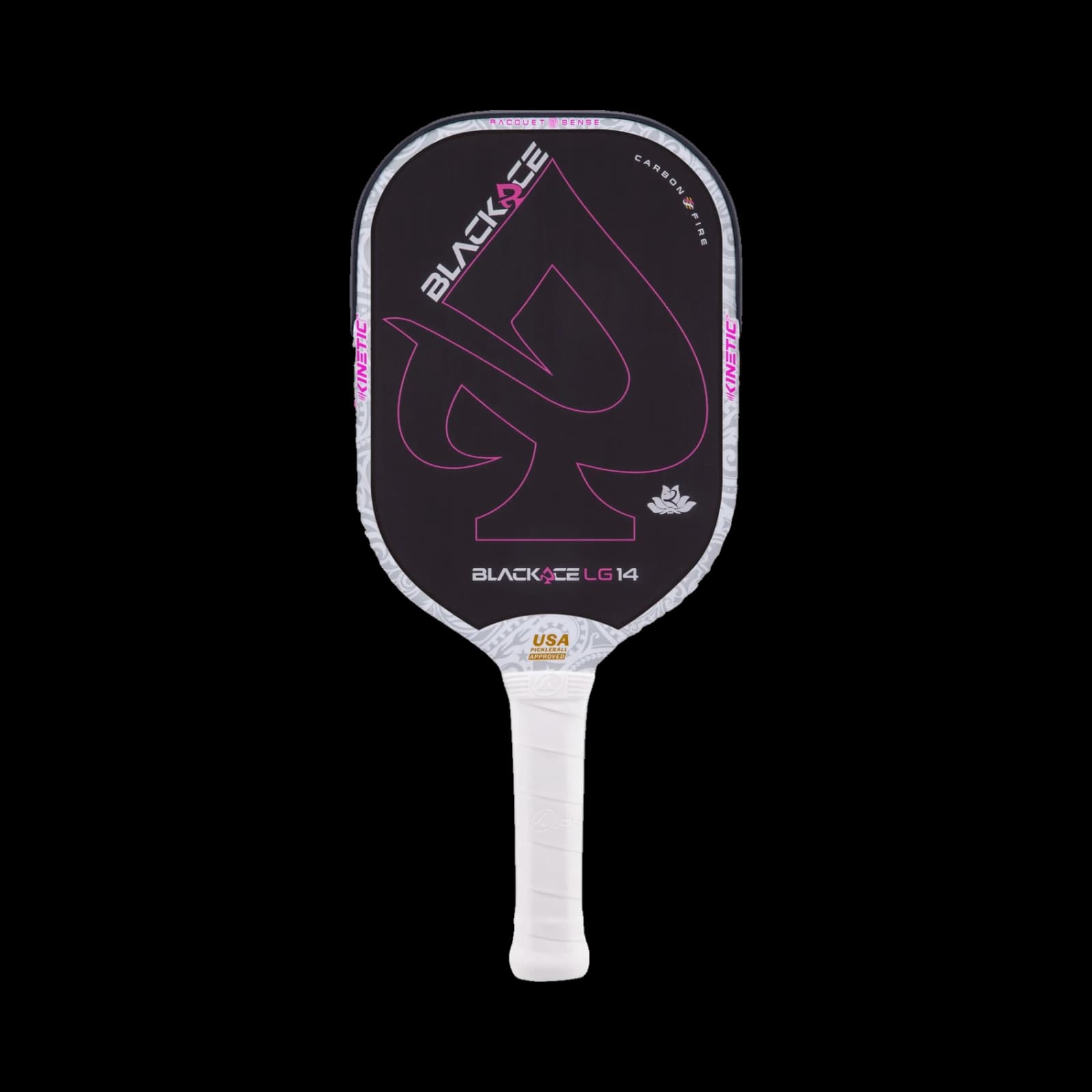 ProKennex BLACK ACE LG 14 WHITE pickleball paddle