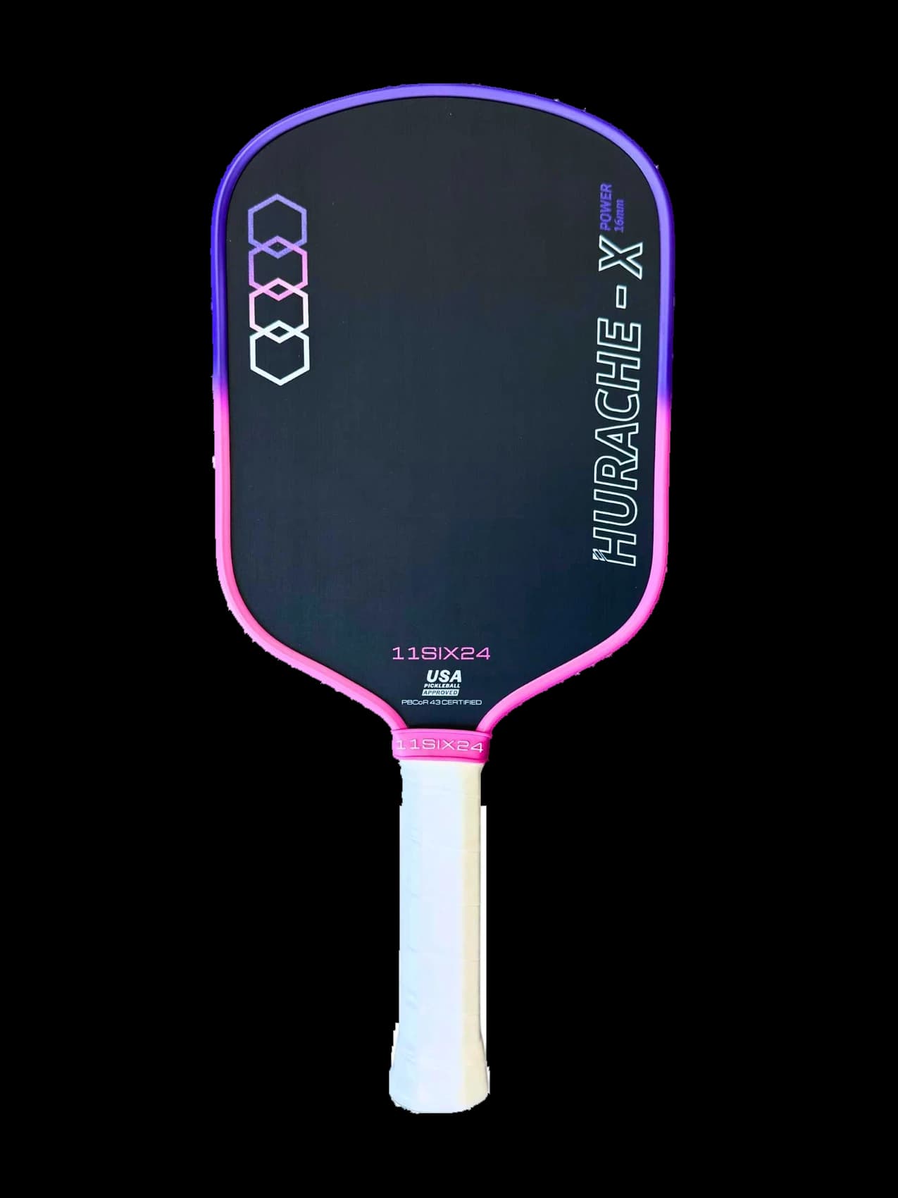 11SIX24 Hurache-X Power Royal Burst pickleball paddle