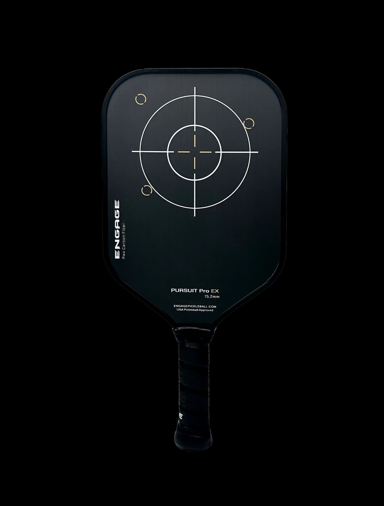 Engage SLIGHTLY USED. NEW GRAPHIC. Pursuit Pro EX 15.2 | Raw Carbon Fiber pickleball paddle