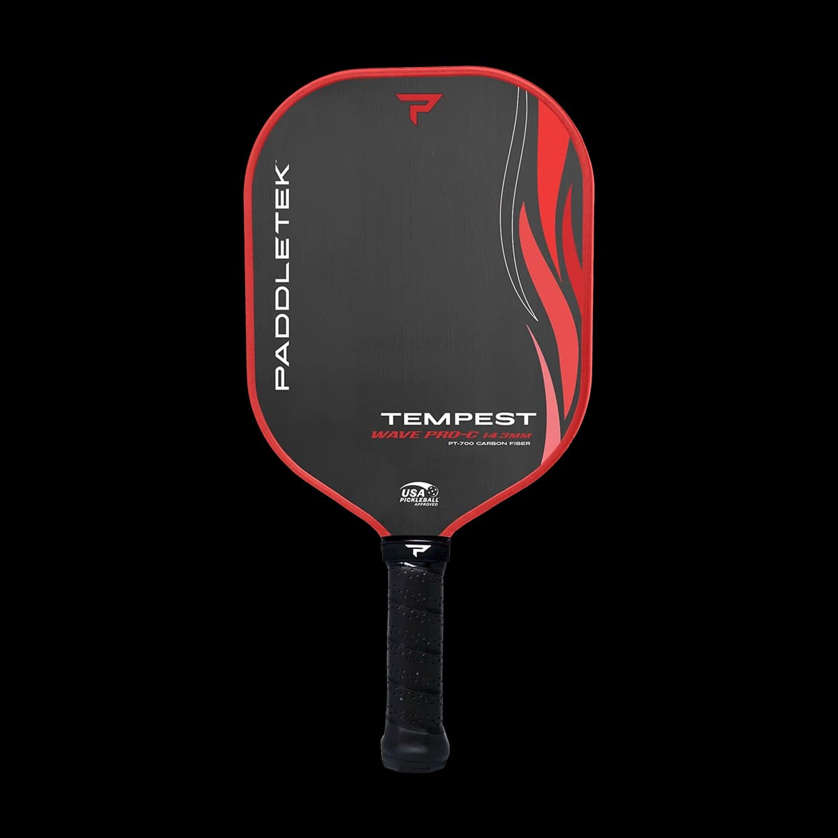 Paddletek Tempest Wave Pro-C The Badger Edition pickleball paddle