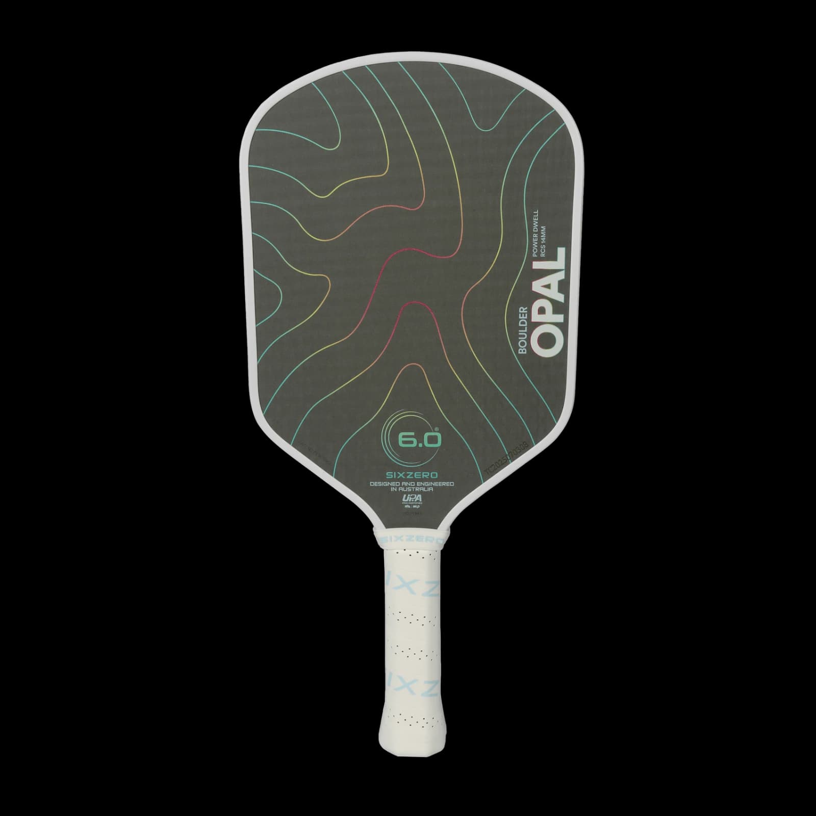 Six Zero Boulder Opal 14mm pickleball paddle