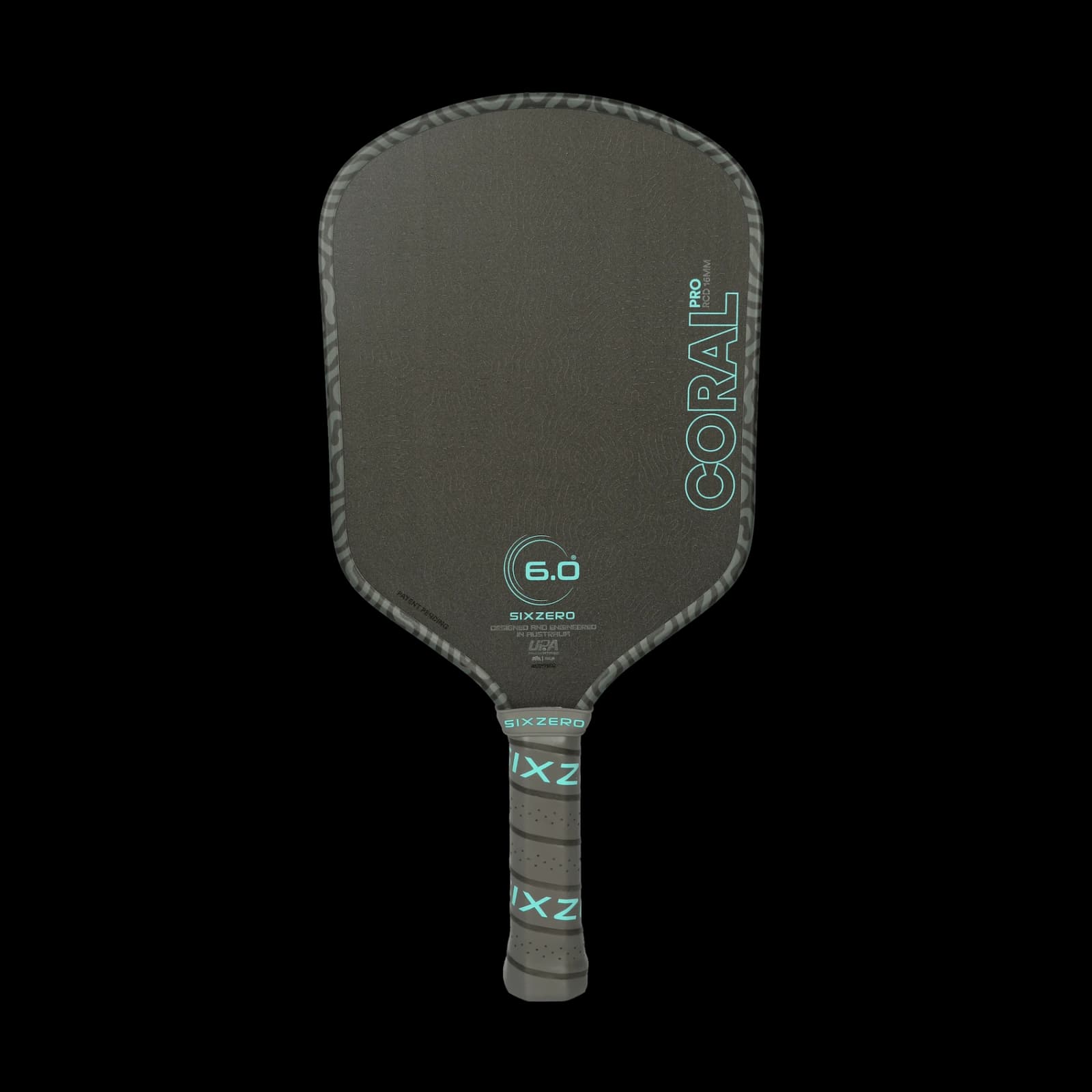 Six Zero Coral Pro 16mm pickleball paddle