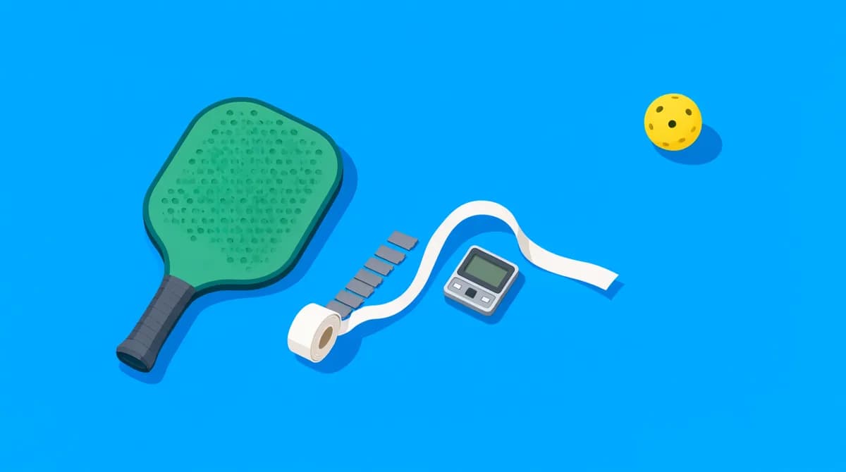 Customizing Your Pickleball Paddle: Overgrips and Weighted Tape